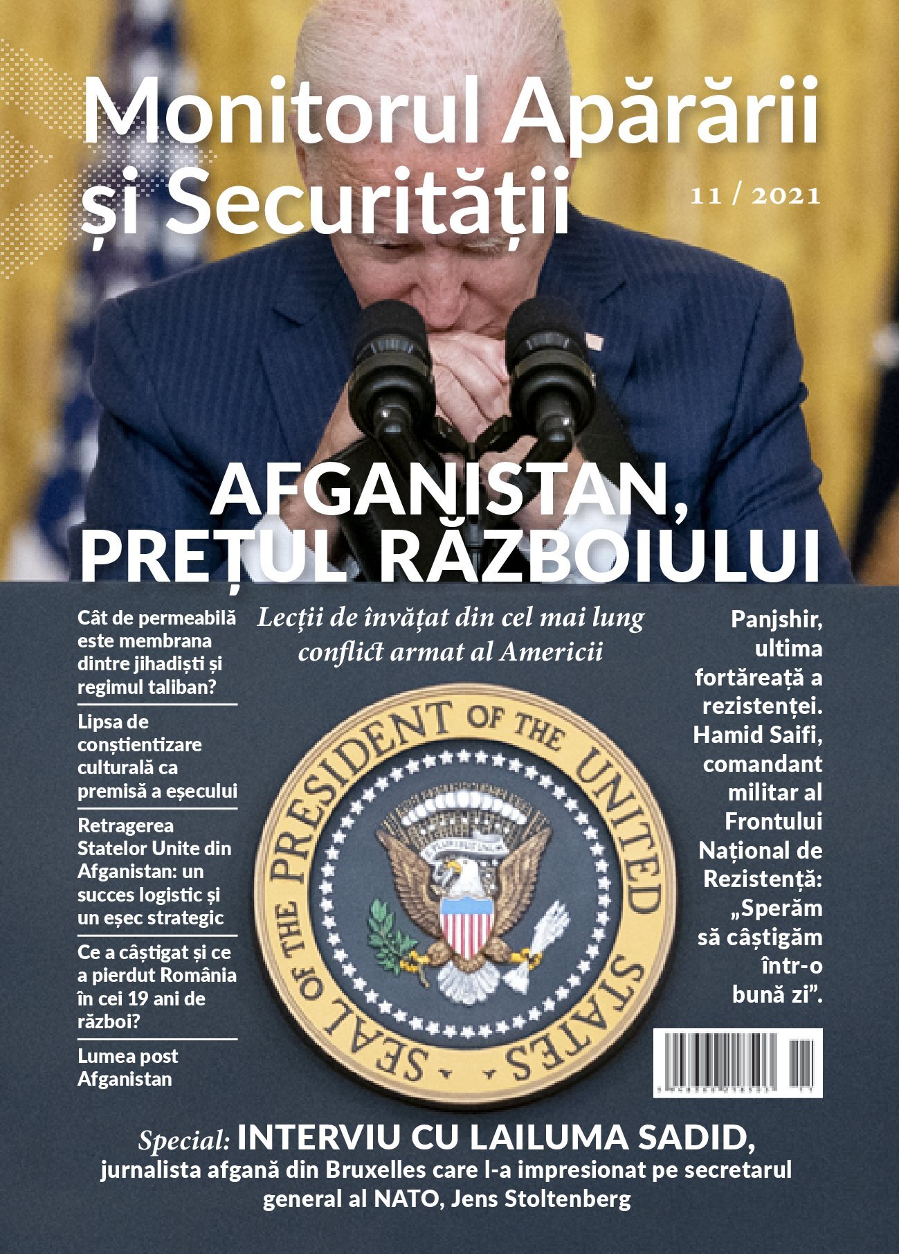 Revista Monitorul Apărării și Securității - editia 11/2021, format digital
